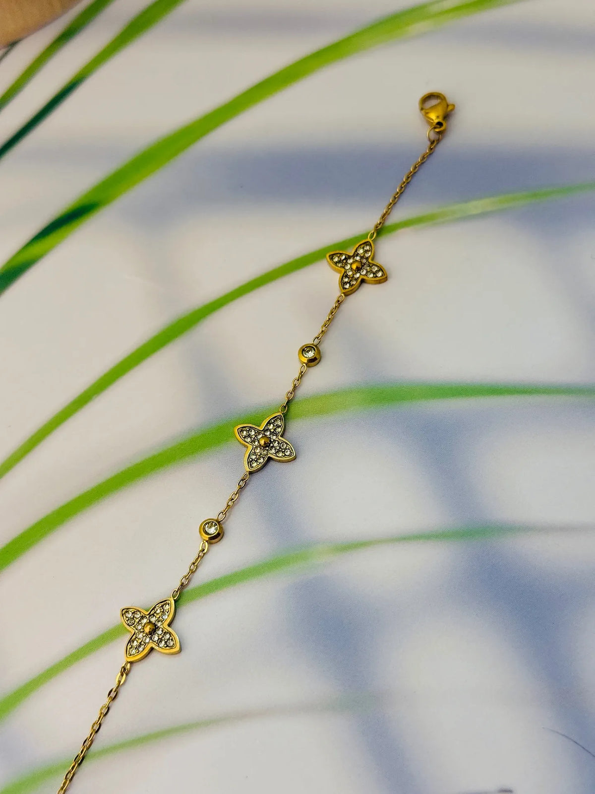 Lucky Bloom Stainless steel Bracelet