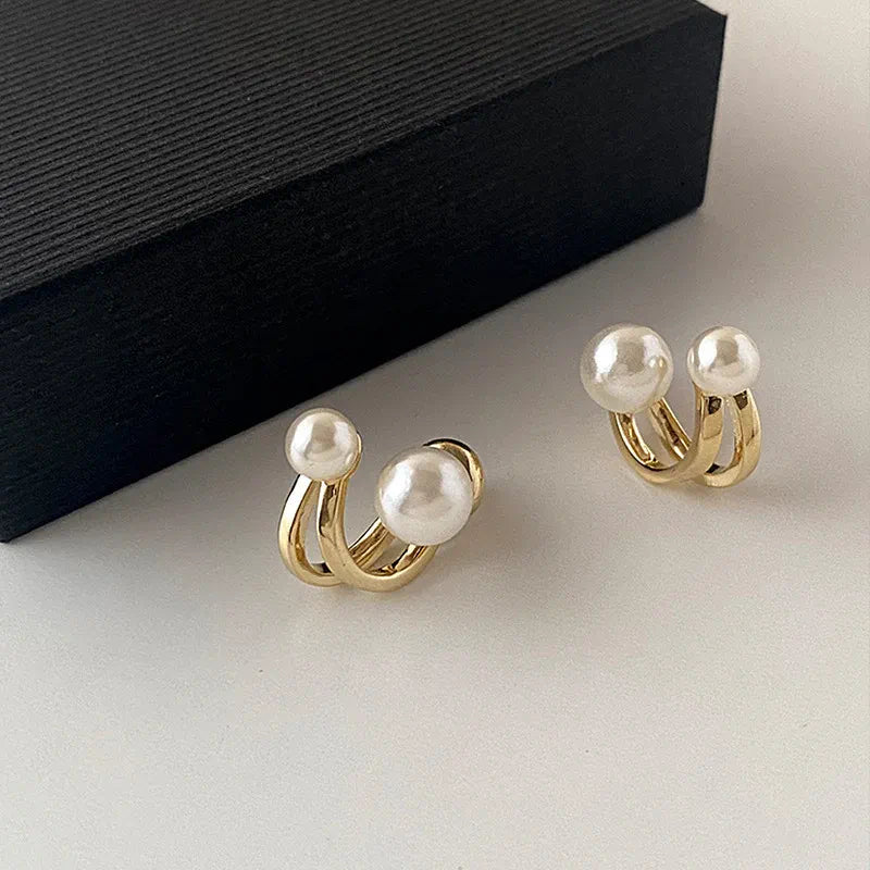 Pearl Wraparound Earrings
