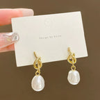 Pearl Knot Earrings