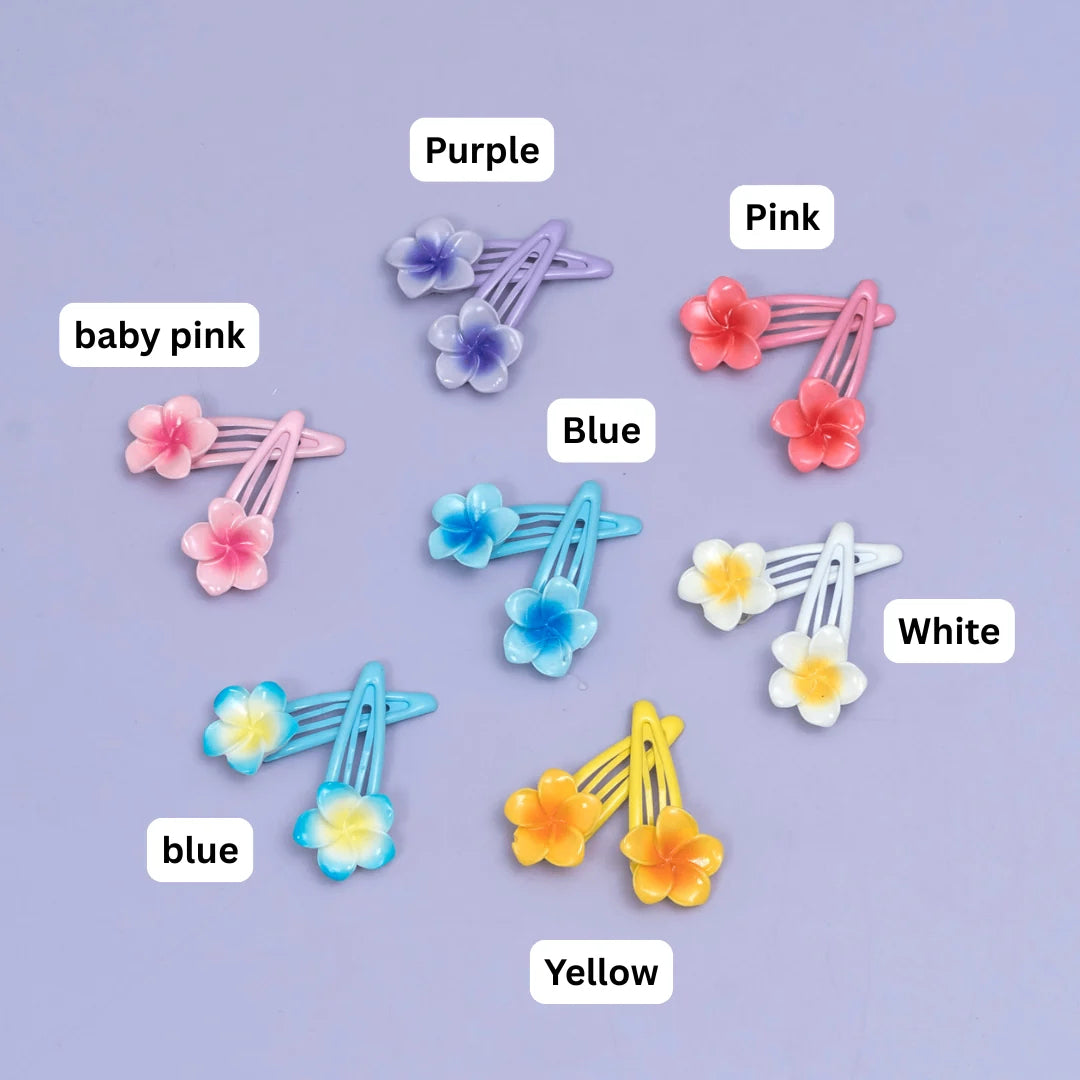 Gradient Flower Tic Tac Clips