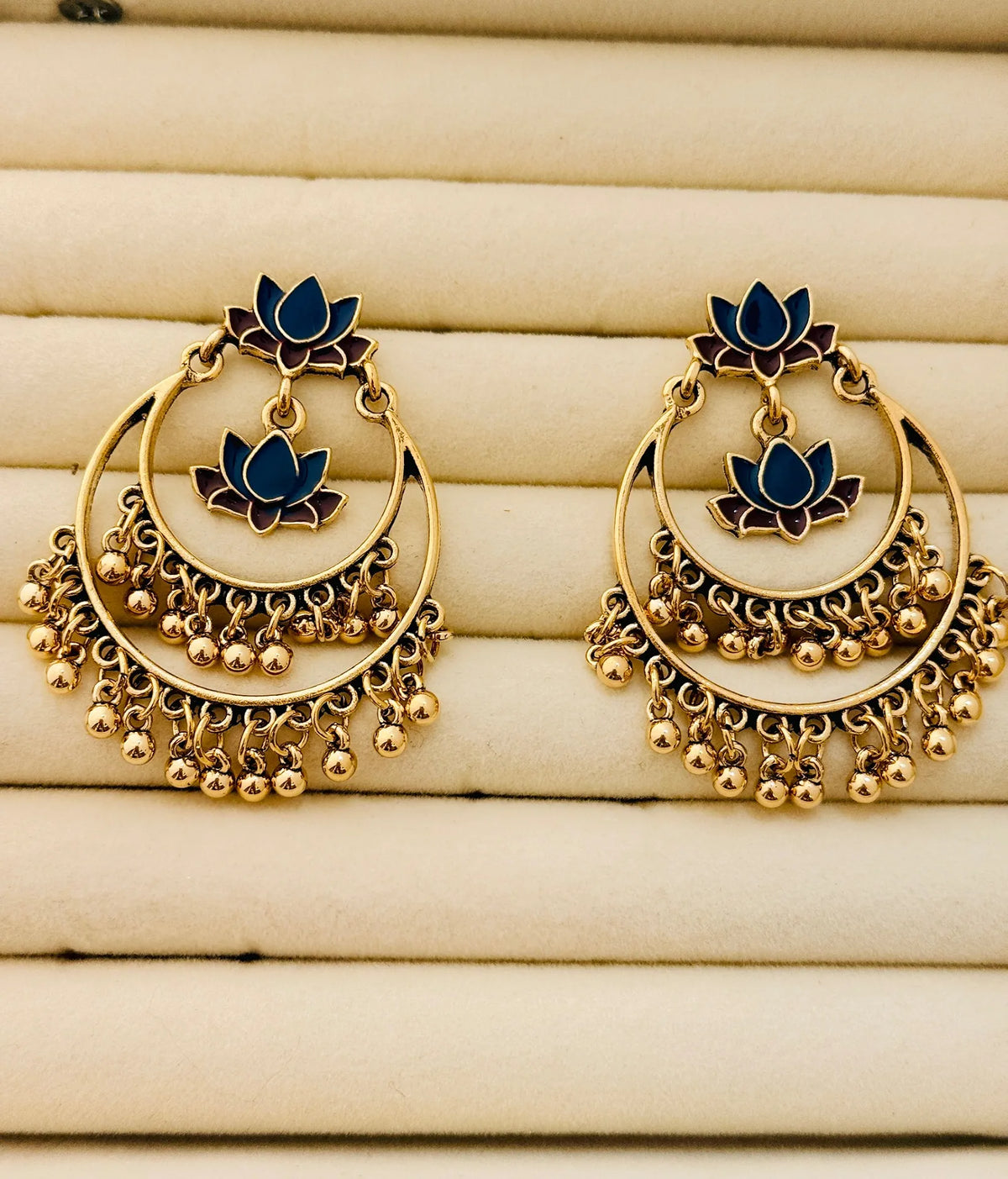 Rajsi Jhumkas | Oxidised Earrings
