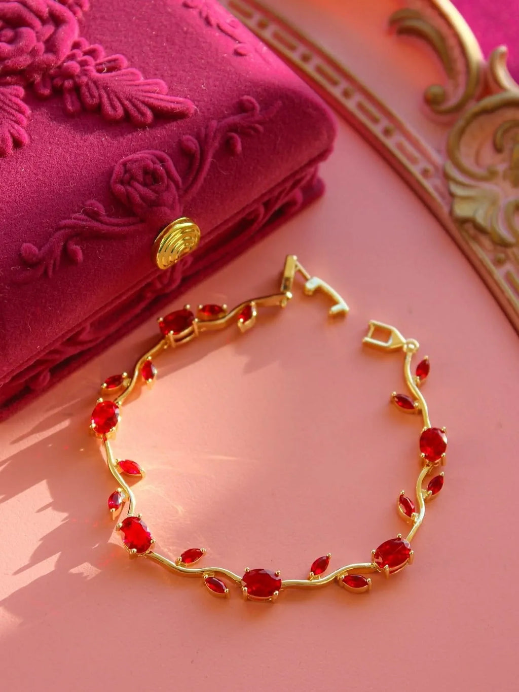 Red Vine Tulip Bracelets