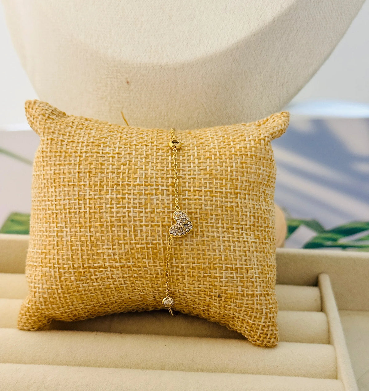Heart Link Bracelet | Chain Bracelet