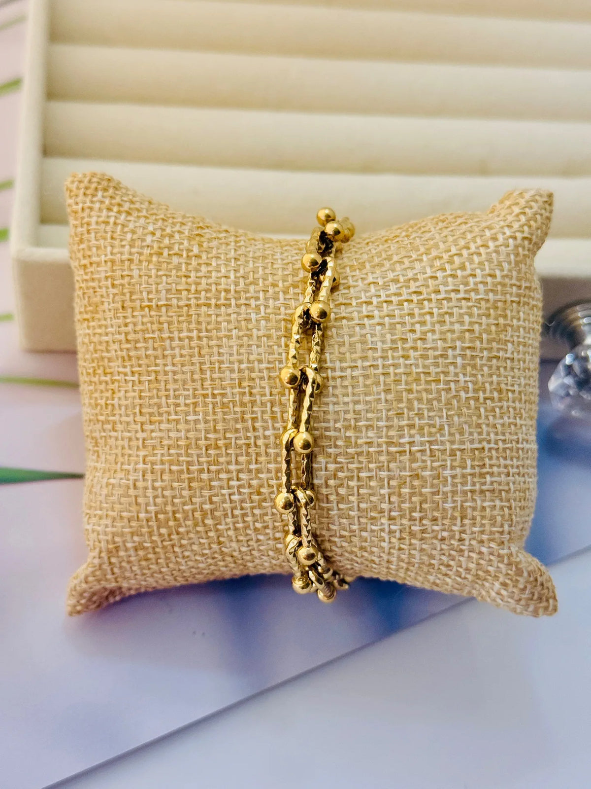 Elongated Link Chain Bracelet