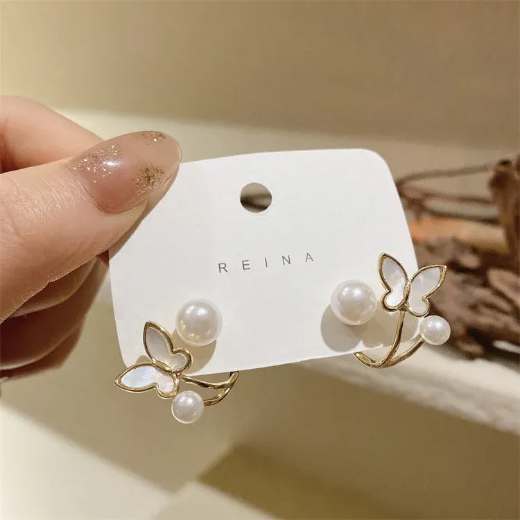 Butterfly Wraparounds |korean Earrings