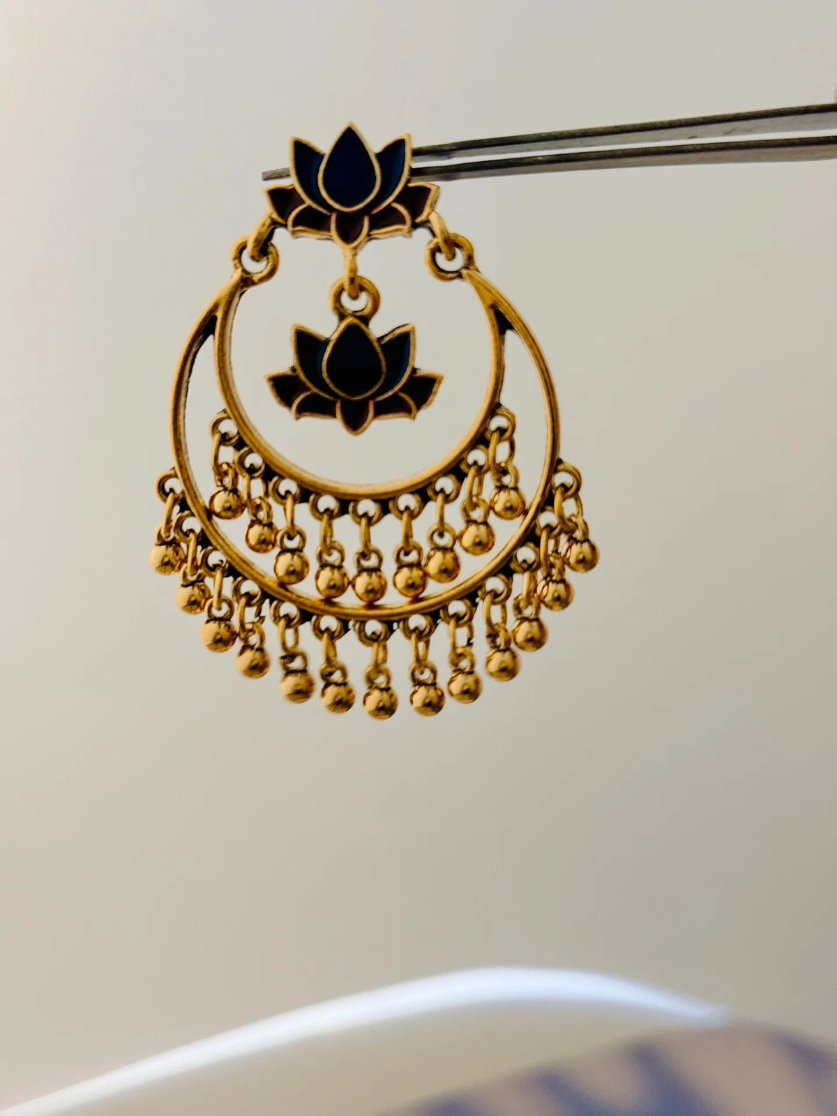 Rajsi Jhumkas | Oxidised Earrings