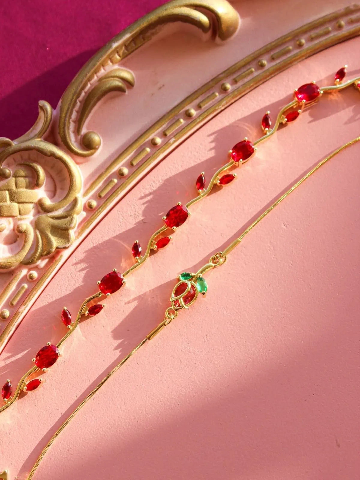Red Vine Tulip Bracelets