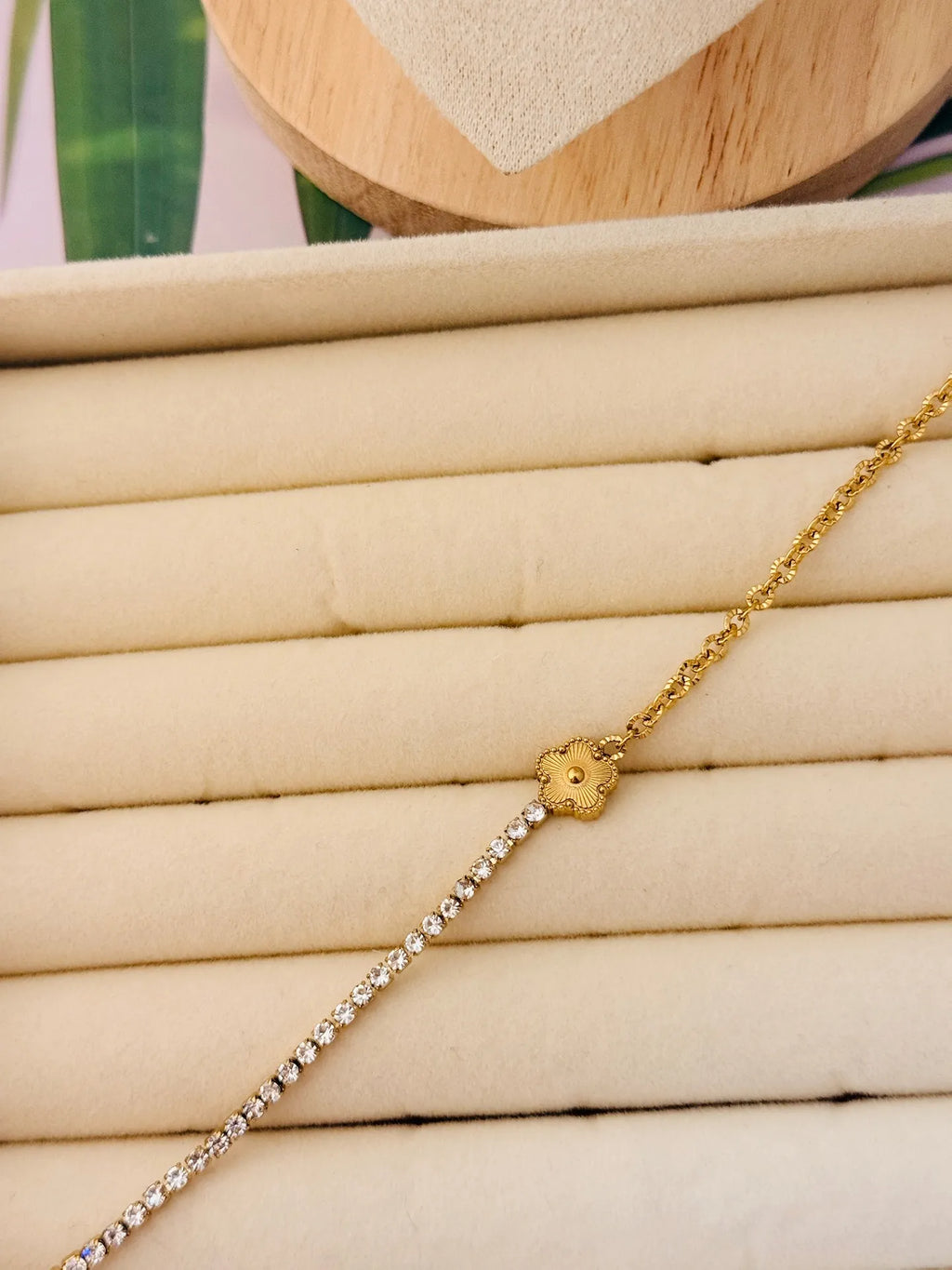 Clover Charm Bracelet