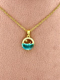 Noir Pearl - Minimal Chain Necklace For Women For Women