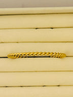 Crossed Stainless Steel Kada