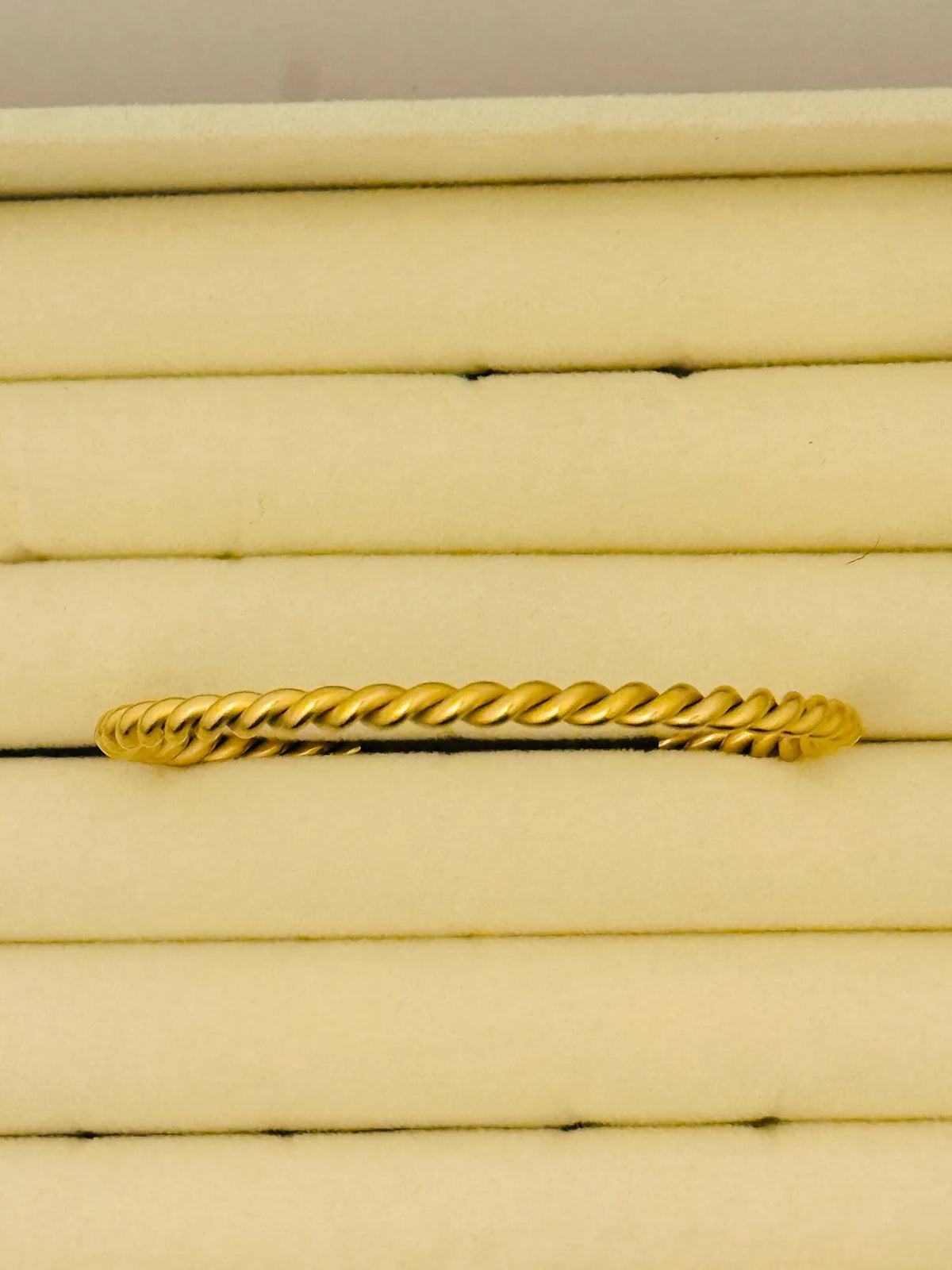 Crossed Stainless Steel Kada
