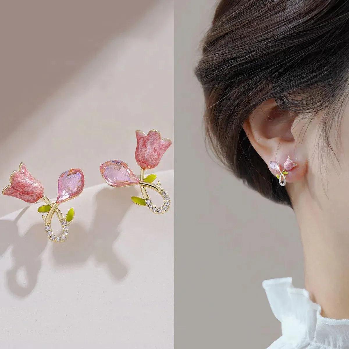 Tulip Love Earrings