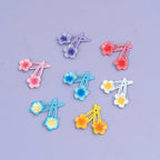 Gradient Flower Tic Tac Clips