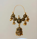 The Royal Wheel Chandeliers An Antique Gold Plated Enamel Dangler