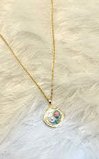 Imperial Shine Artistic Pearl Necklace (18K Gold Plated Luxury Elegant Statement Design) For Women