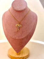 Elegant Blush Chain Necklace For Women (18K Gold Plated Minimal Fashion Jewelry) For Women
