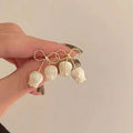 Two Tulip Earrings