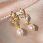 Diamond Leaflets Earrings