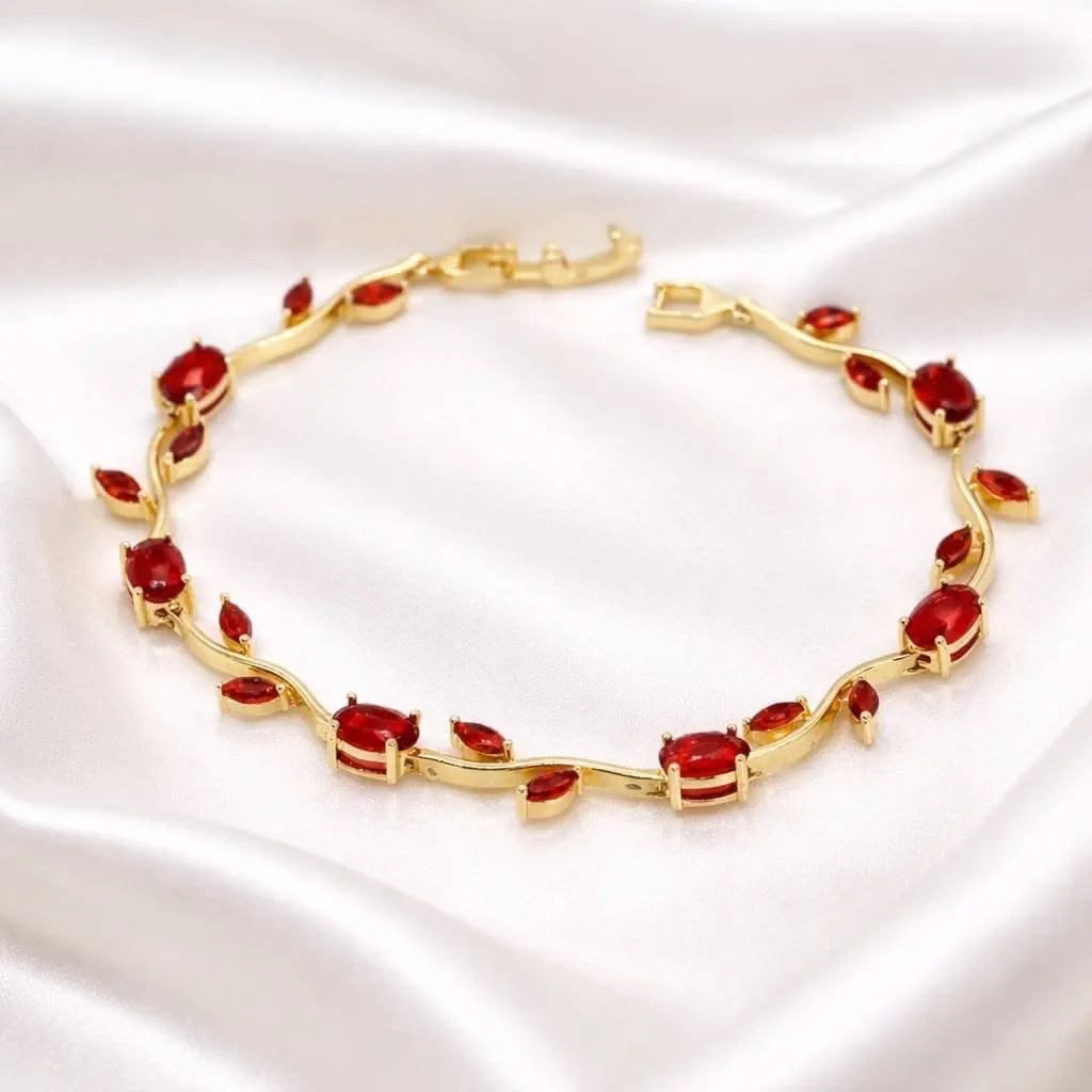 Red Vine Tulip Bracelets
