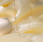 Daisy Charms Necklace For Women