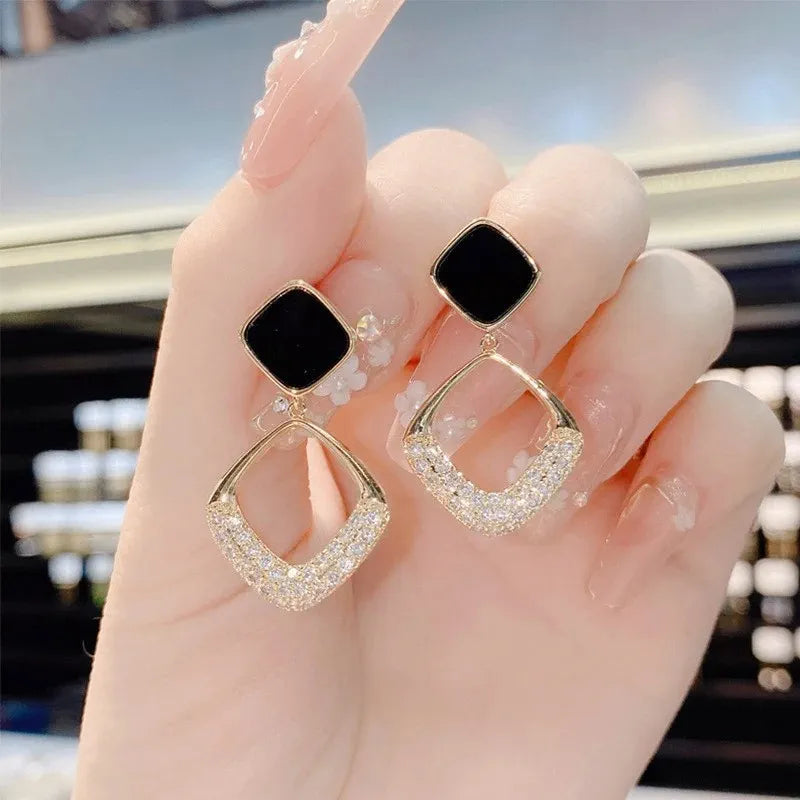 Blingy Squares Earrings